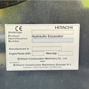 foto 6.5t Hitachi ZX65USB-6 CLR mini koparka