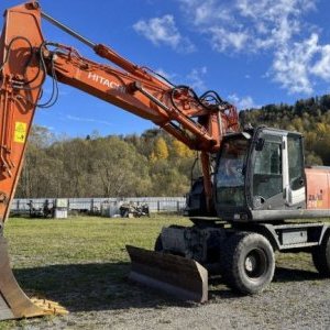 foto 22t Hitachi ZX 210W-3 koparka kolowa