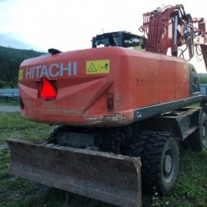 foto 22t Hitachi ZX 210W-3 koparka kolowa
